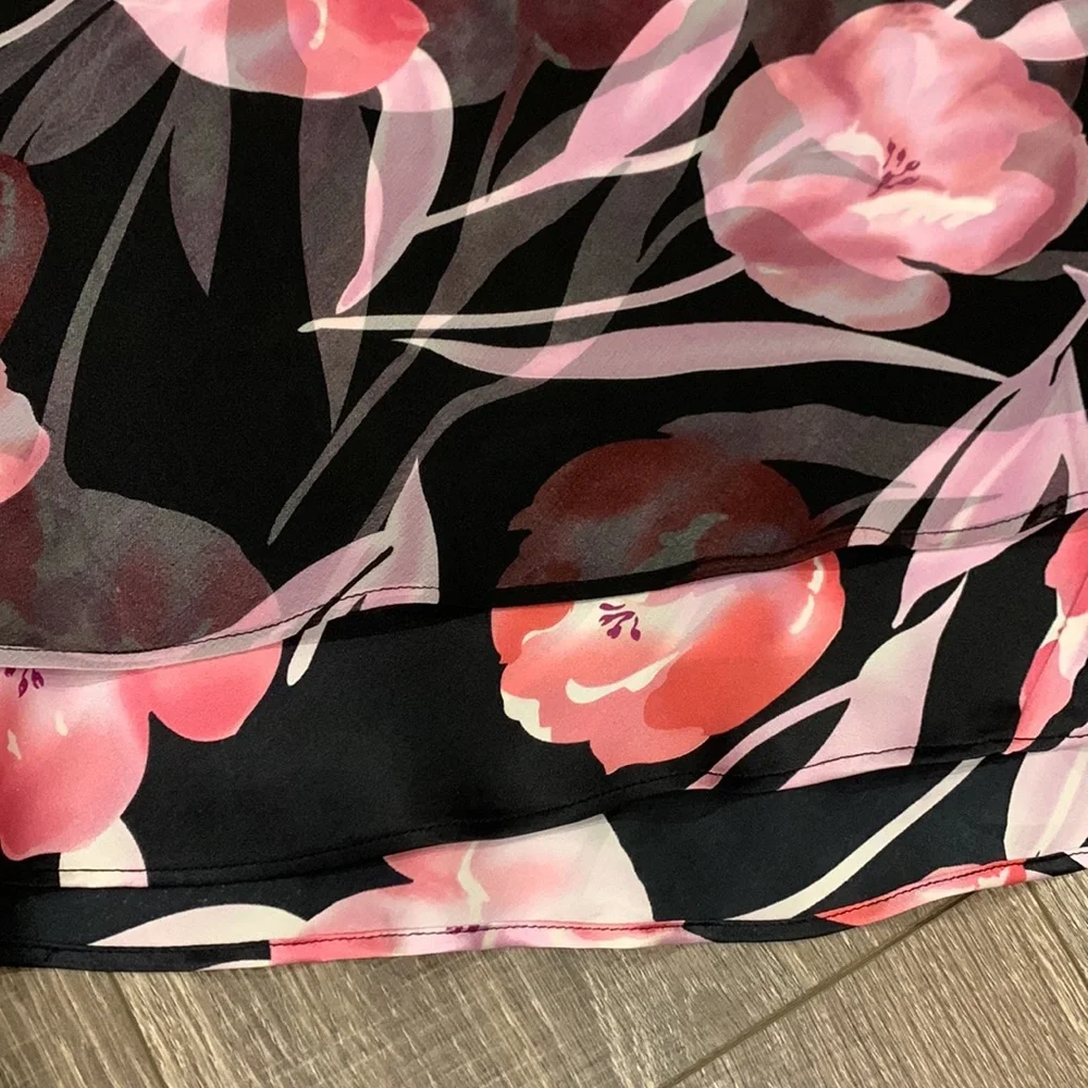 Beautiful Silk Donna Ricco Dress size 6 - Picture 7 of 10